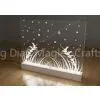 L450*W45*H365MM, OEM / ODM Clear Acrylic LED Signs and Advertising Display For Promotion