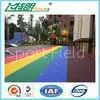 Polypropylene Plastic Interlocking Rubber Floor Tiles Indoor Injection Recyclable