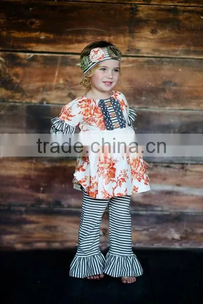 Bulk Wholesale Kids Clothing 2 Piece Outfit Little Girls Boutique Remake Clothing Sets photo-4