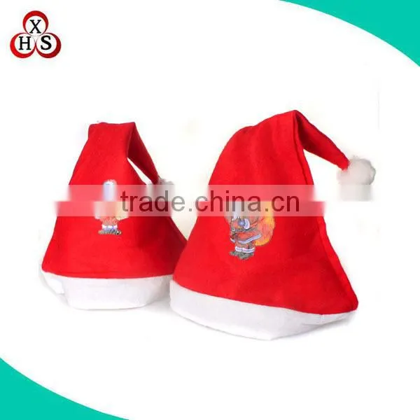 2017 New Custom Design Hot Sell Plush Material Christmas Tree Hat photo-3