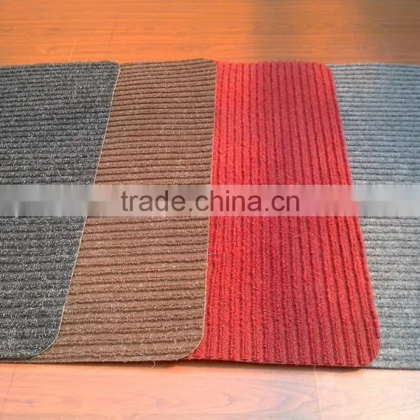 Hot Sale Pure Color Plain Surface Polypropylene Jacquard/stripe Carpet Roll Factory Sale photo-5