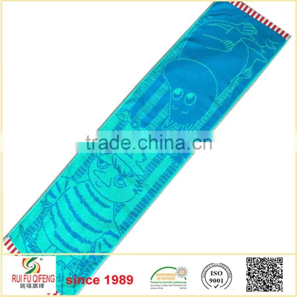 Textile Wholesale Cotton Jacquard Sport Towel Custom photo-4
