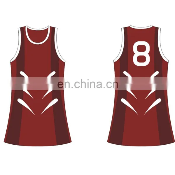 New Style Custom Jersey for Netball in Good Quality photo-6