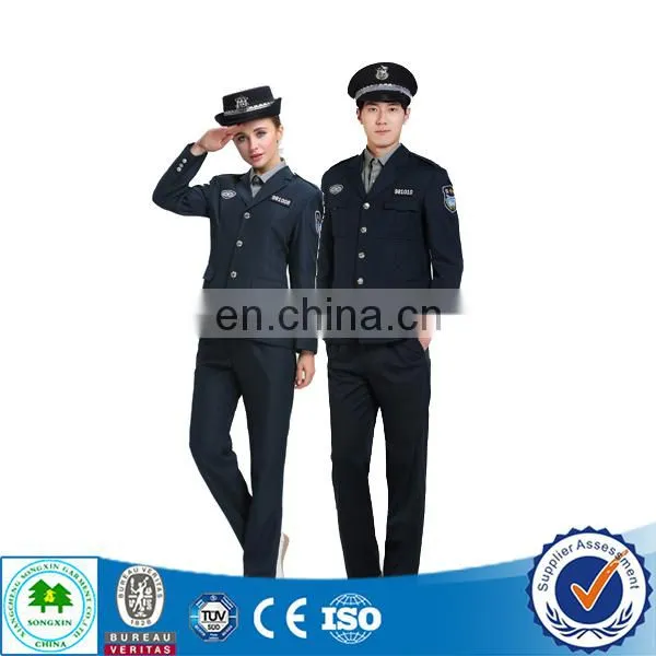 2015 New Style Security Uniform Design Security Guard Uniform for Wholesale photo-3