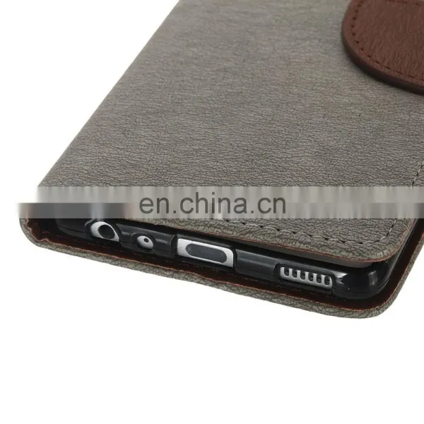 Wallet Style PU Leather Case ,Card Holder With Strap Case for Huawei Ascend P9 photo-5