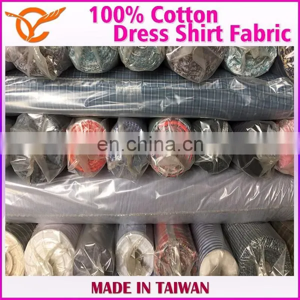 100% Cotton Classical Shirt Fabric Stock Lots photo-5