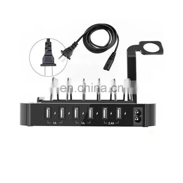 New Products Multi Functional 6 Ports Usb Charging Station With Watch Charging for Apple Stand photo-4