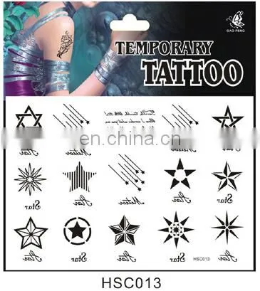 Have Stocks Hot Sale Body Temporary Tattoo