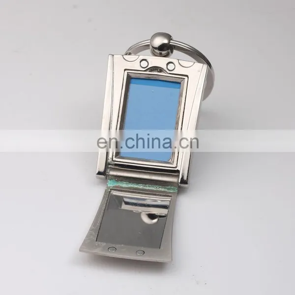 Metal Custom Logo Photo Frame Keychain photo-2