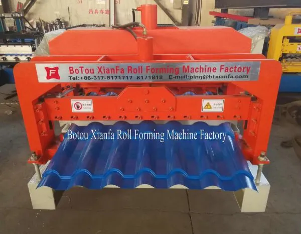 Stepped Tile Corrugated Roof Making Machine photo-3