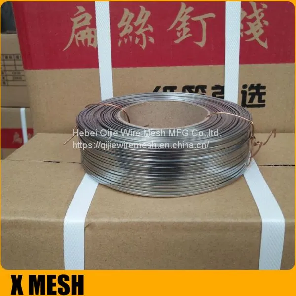 2mmx0.65mm Galvanized Flat Wire