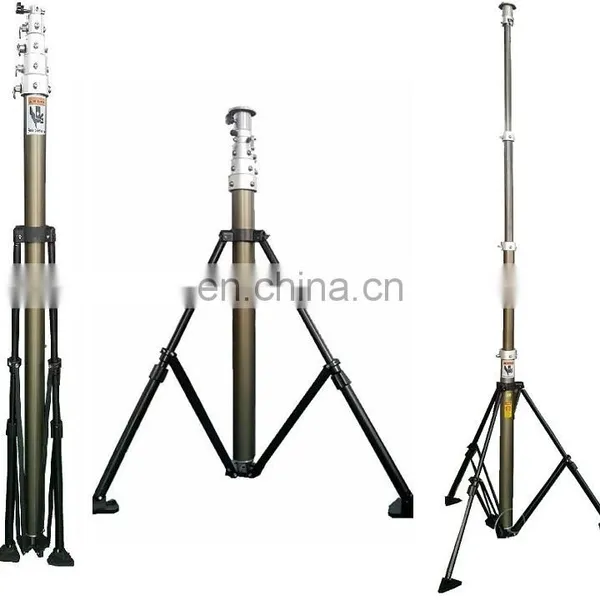 6 to 9 Meter Ground Based Telescopic Photography Sport Video Mast photo-2
