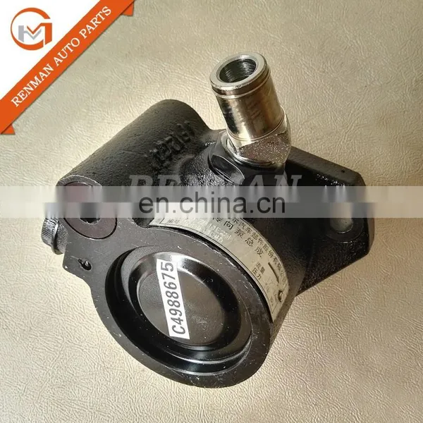 Cummins ISD ISDE 4BT Power Steering Hydraulic Pump 4988675 photo-5