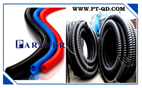 Линия производства однослойных гофрированных труб из HDPE