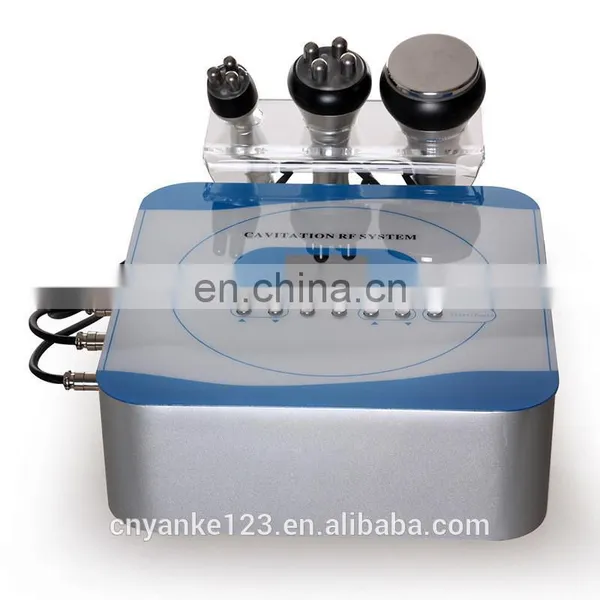Professional 3 in 1 Multipolar RF Radio Frequency Ultrasonic 40k Cavitation Body Slimming Machine