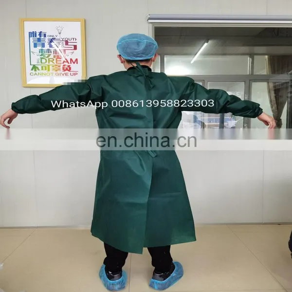 Trade Assurance Supplier Fenestrated Surgical Gowns Drape Making Machine photo-2