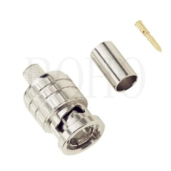 Waterproof 75/50 Ohm BNC RF Coxial Connector for Coaxial Cable photo-4