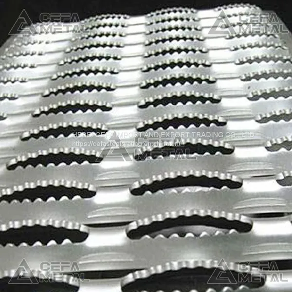 Perforated Steel Grating Diamond-Strut Safety Grating Perforated Steel Grating
