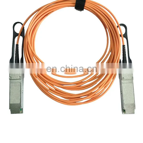 3.0M QSFP28 OM3 AOC Active Optical Cable 2M 5M 10M Customized QSFPS Fiber Cable photo-5