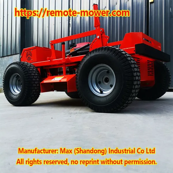 Remote Control Lawn Mower Robot All Terrain Slope Mowers photo-4