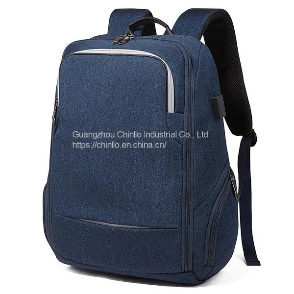 Men Casual Lightweight Mochilas Computer Usb Smart Waterproof Mochilas Rucksack 19 Inch Bag Black Laptop Backpack photo-2