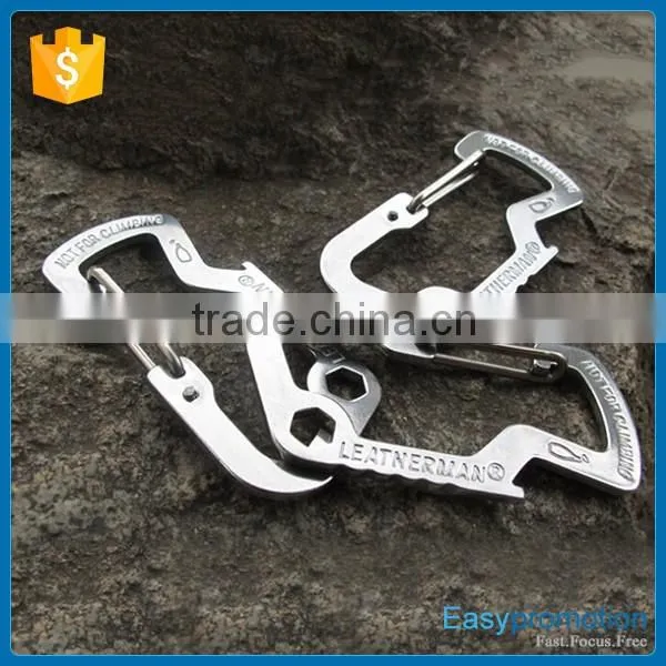 Bottle Opener Safety Hook Carabiner ,steel Durable Carabiner Hooks Quality Choice photo-2