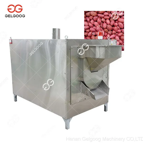 100 Kg/h Electric Peanut Roaster Machine Sesame Roasting Equipment photo-1