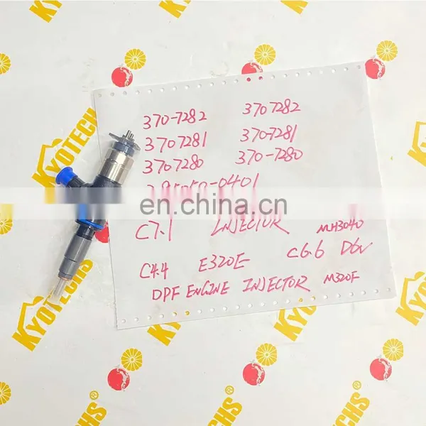 C7.1 Diesel Engine Fuel Injector E320D2 For Caterpillar Excavator 370-7280 370-7282 371-3974 photo-4