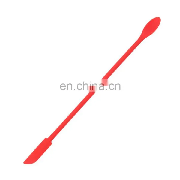 Wholesale Price Baking and Pastry Tools 3-piece Mini Silicone Double-head Spatula Set photo-3