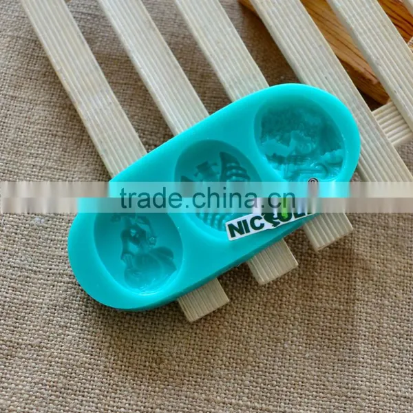 F1014 Fondant Decorating Molds Silicone Skull Scary Cake Tools Easy Demold photo-5