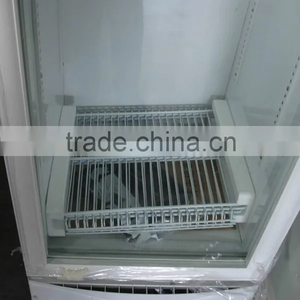 Upright Glass Door Supermarket Commercial Display Refrigerator photo-2