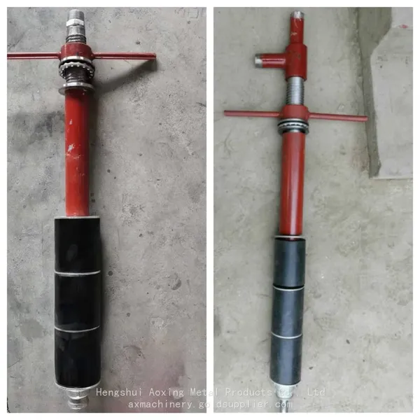 Mechanical Borehole Packer Manual Cement Grouting Plug