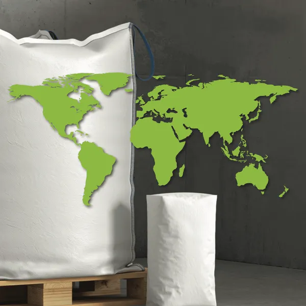 1000kgs Super Sack Spout Bottom Option (Discharge) FIBC Jumbo Bag High Quality 1250kgs Bulk Bag Dustproof 1ton Tote Big Bag photo-5