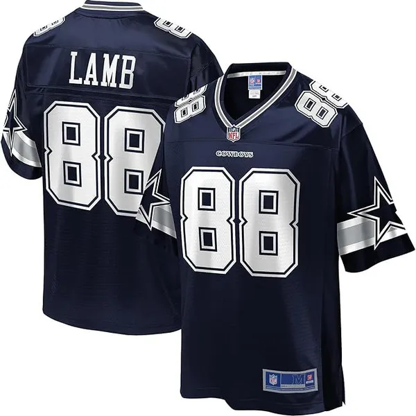 NFL PRO LINE Men's CeeDee Lamb Navy Dallas Cowboys Player Jersey