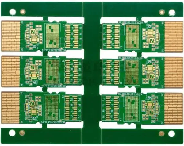8 layers, 3rd order HDI high-frequency mixed pressure buried copper PCB,8th layer 3rd order optical module buried resistance PCB