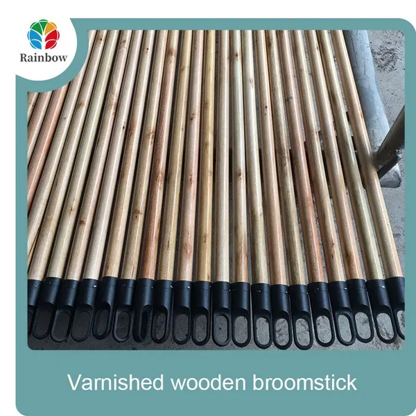 Custom Painted Broom Wooden Handle Mop Brush Handle Broom Stick 120*2.2cm photo-5