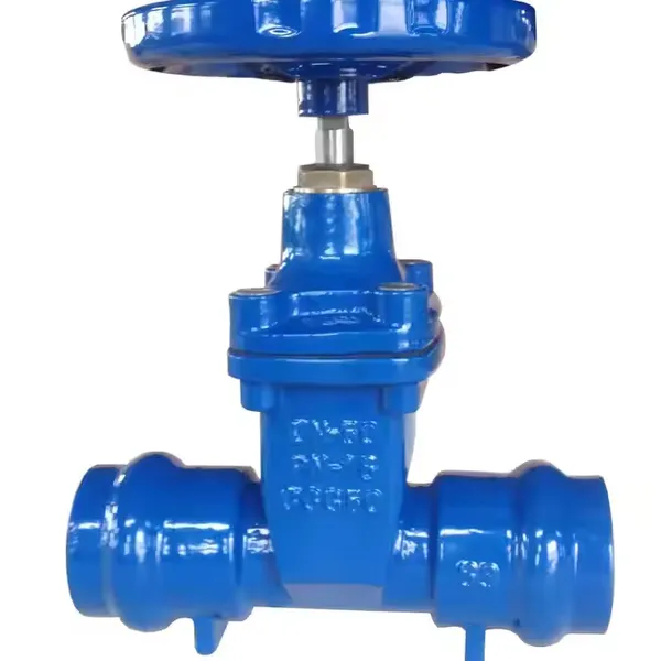 Socket End Non-Rising Stem With Manual Handwheel High Temperature Water Control DIN Gate Valve photo-2