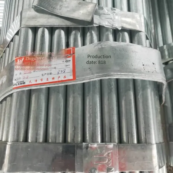Niutou Brand Hot-dip Galvanized Pipes 25*1.6, Niutou Brand 25*1.8 Hot-dip Galvanized Pipes photo-3