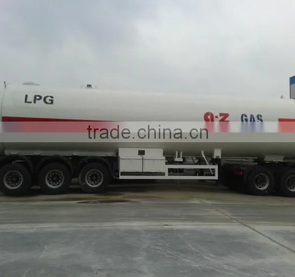 2015 high security 3 axles lpg tank trailer,china lpg trailer manufacturers