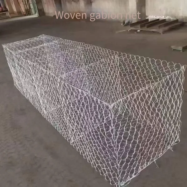 Lianqi Network Industry Galvanized Wire Mesh Gabions for River Engineering, Hot-dip Galvanized Wire Mesh Gabions, Gabion Stone Baskets for River Bank Protection photo-2