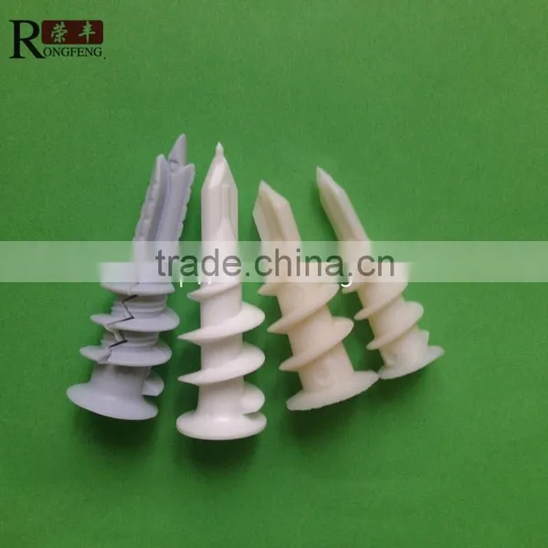 Best Price Nylon Drywall Screw Anchor/ Plastic Drywall Anchor