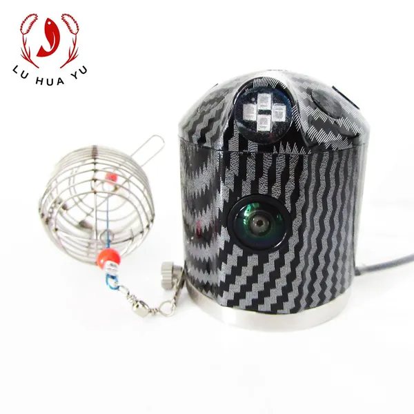 Luhuayu Portable Underwater Visual Fish Finder Infrared Night Vision Bait Cage Compatible for Outdoor Fishing 20M Cable Length photo-3