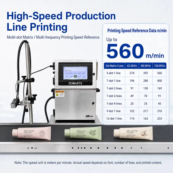 Cosmetic Tube Inkjet Coding Machine for Hand Cream Lotion and Skincare Packaging photo-2