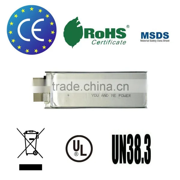 Lipo Battery Factory 2200mAh 3.7v Polymer Batteries