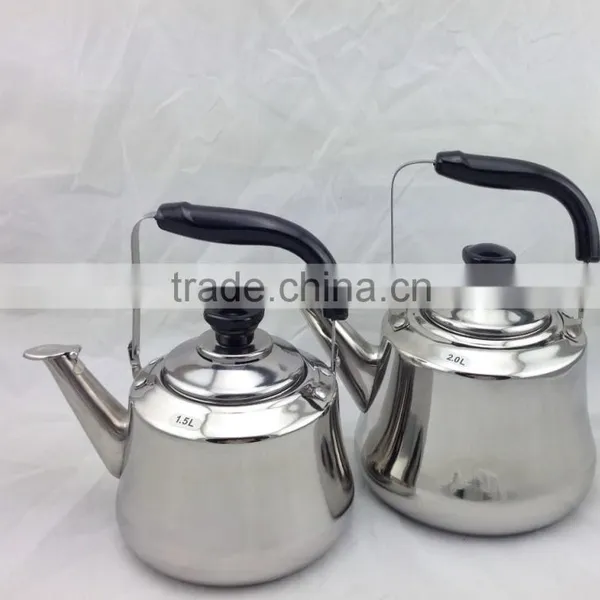 Stainless Steel 1L Whistling Kettle Tea Pot photo-2