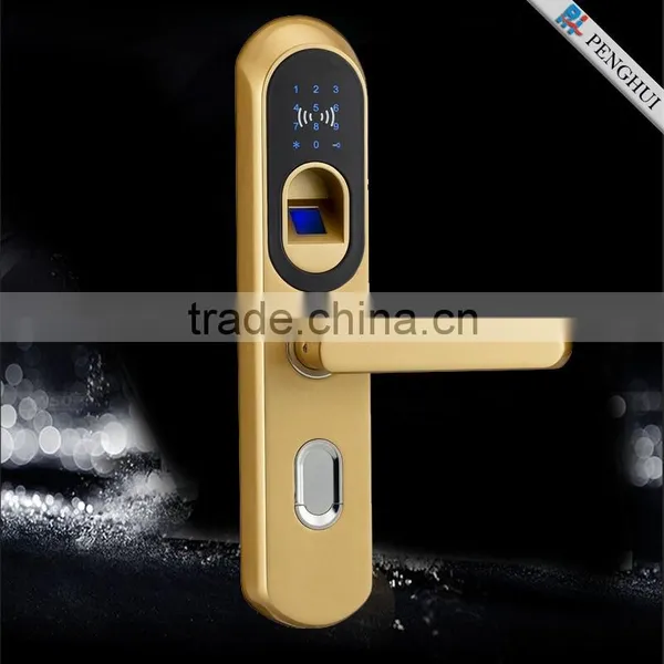New touch screen smart fingerprint door access lock