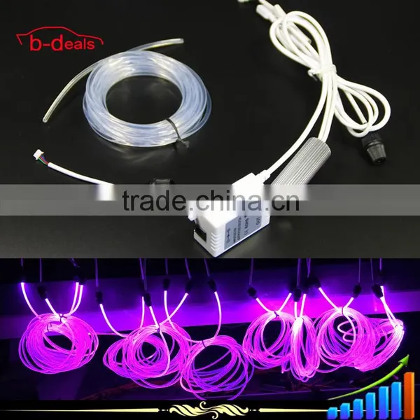 RGB Wireless Control Automotive Interior Ambient Lighting Fibre Body Atmosphere Light photo-3
