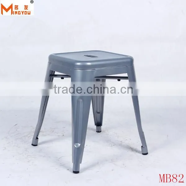 Vintage Cheap Commercial Metal Bar Stools(18 Inch) photo-3