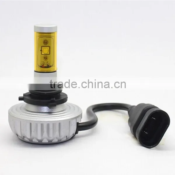 High Quality CE RoHS ISO9001 3S Car Led Light Lamp 9006 Ip65 All in One Fanless Design photo-2