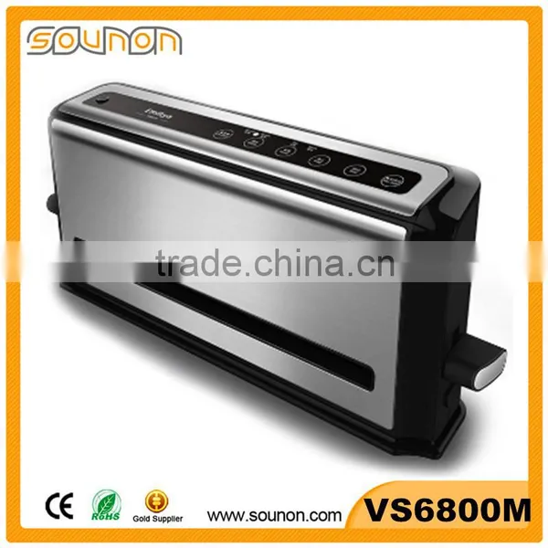 2016 New Arrival Stainless Steel Automatic Household Vertical Food Fresh Packing Machine, Food Saver Vacuum Sealer photo-4